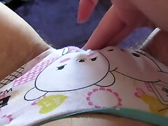 Big Nub Rubbing In My Cute Panties