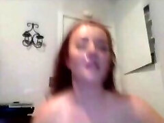 Ample redhead cam facial from sexy18cams. com Ample redhead cam facial from sexy18cams. com