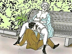 Grannies Annealing! Porn animation collection