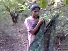 Desi Dame Fucked Outdoors