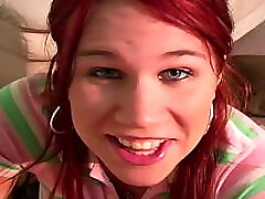 Legal yr old Alyssa West loves big loads all over her huge tits!