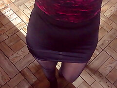 OMG, CUM IN MY Stockings AFTER INTENSIVE RUBBING OMG, CUM IN MY Stockings AFTER INTENSIVE RUBBING