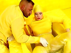 Hardcore dicking with a hot chick wearing fishnet underwear Hardcore dicking with a hot chick wearing fishnet underwear