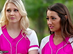Lily Rader's Softball Instructing Turns Into Teen's 3 Way Lily Rader's Softball Instructing Turns Into Teen's 3 Way