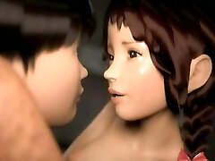 Animated degustating a old fat cock