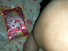 primera vez follando anal con una gran polla, ayuda con aceite de oliva