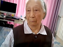 Elderly Chinese Granny Gets Fucked