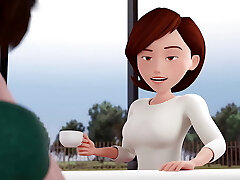 Good-sized Hero 6 - Aunt Cass First Time Assfucking (Animation with Sound)