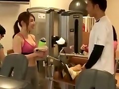 Japanese hookup at gym