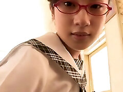 softcore oriental student brassiere panty upskirt tease