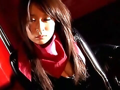 अद्भुत जापानी लड़की में अविश्वसनीय बुत, जापानी क्लिप