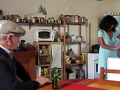 Every sunday this frech family fucks mother after lunch