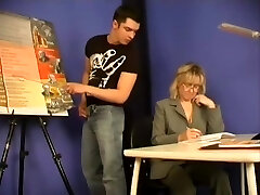Russian Mature Fucky-fucky With Her Young Guy At Class