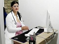At a medical appointment my horny doctor pulverizes my pussy - Porn in Spanish At a medical appointment my horny doctor pulverizes my pussy - Porn in Spanish