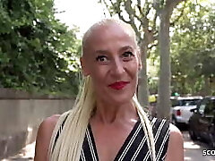 GERMAN SCOUT - Lithe FLOPPY Bosoms MATURE YELENA VERA PICKUP AND FUCK ON STREET