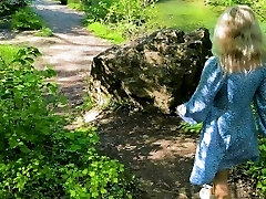 Enjoyable Surprises from a Whorey STEP MOM during a walk in the public Park - Djelka Bianki
