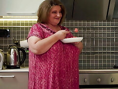 Curvy immense breasted Jana loves younger muscled men Curvy immense breasted Jana loves younger muscled men