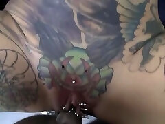 Tattoed And Pierced Milf Ravaging
