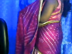 Sexy Bhabhi Gets Sexually Aroused by Standing for Self Cam Sex