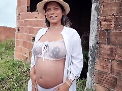 Pregnant latina mom with huge tits is so horny she pleads me to fuck her Pregnant latina mom with huge tits is so horny she pleads me to fuck her