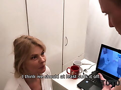 TUTOR4K. Lucky fellow manages to plumb gorgeous lady