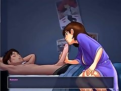 Mom Goes To Son's Bedroom - toon