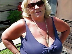 Huge Granny Tits Jerk Off Challenge To The Beat #3