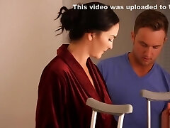 Son-in-law Takes Care His Stepmom With His Gf Son-in-law Takes Care His Stepmom With His Gf