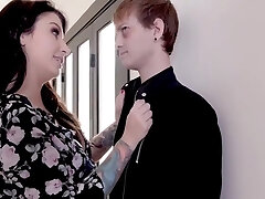 Large Tits MILF Step Mom Fucked By Young Virgin Step Son