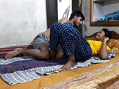 College-aged Year Old Indian Tamil Couple Fucking With Horny Lean Sex Guru Giving Love To GF