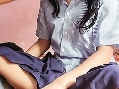 College Girl kavita sucks smallish cock of teacher and gets fucked by him College Girl kavita sucks smallish cock of teacher and gets fucked by him