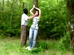 Outdoors Humiliation of College biotch Fanny