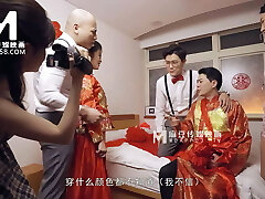 modelmedia asia-osceno scena di nozze-liang yun fei & ndash; md-0232 & ndash; migliore originale asia video porno