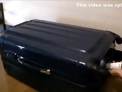 Asian Girl Bondage Suitcase