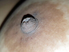 Squeezing my sister-in-law-in-law's nips while She is sleeping