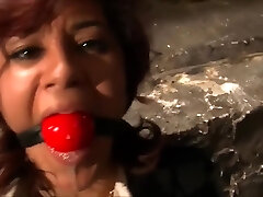 Sahrye Drools From Ballgag As Shes Smacked