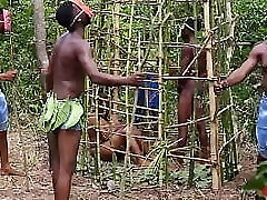 Somewhere in west Africa, on our annual jamboree, the king fucks the most sexy maiden in the cage while his Queen and the guards are watching