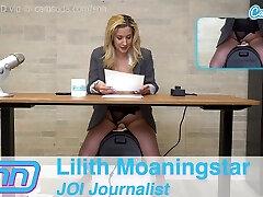 Camsoda - JOI reporter Lilith Moaningstar jacking