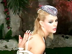 Sexy bondage babe . . .