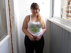 Russian, Thick Girl With By A Pussy Fur Covered, Urinate For You:)