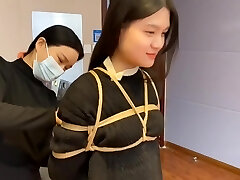 Tried Restrain Bondage With Chinese Student
