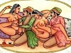 Kamasutra   Softcore Paintings of Ancient India   Adult Flick   Naked Pics (LONG VERSION)