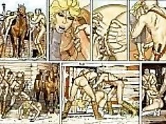 Ultra-cute Little Blonde in Sexual Restrain Bondage Comic