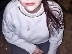 Teen gets downright peed on the public street