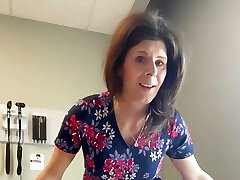 Pantyhose & Showcasing At The Doctor's Pantyhose & Showcasing At The Doctor's