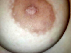 Spitting and Playing with Horny GF's Xxl Boobs