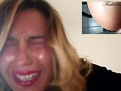 ROUGH SEX on the Table. Maelle GETS Boned HARD by a Fan