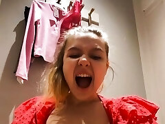 Extreme anal finger-tickling in public