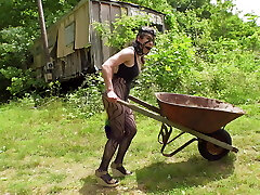 Plugged Slave - Demeaning Farm Chores Plugged Slave - Demeaning Farm Chores