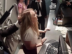 Pornstar AJ Applegate loves to be tied up and poked in a group sex Pornstar AJ Applegate loves to be tied up and poked in a group sex